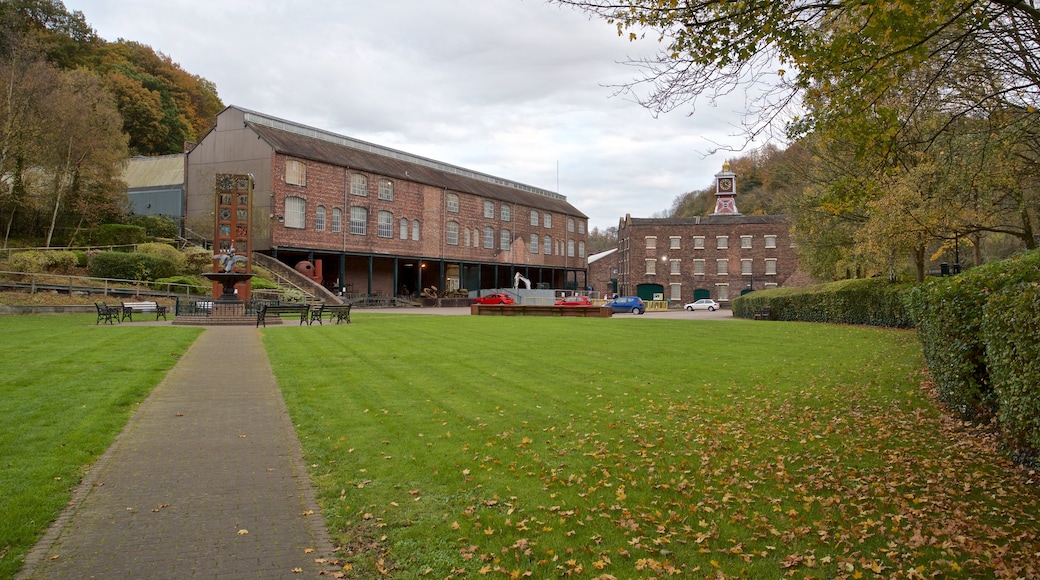 Coalbrookdale Museum of Iron có tính năng khu vườn