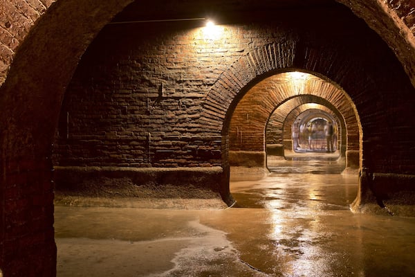 Roman Tanks showing heritage elements and interior views