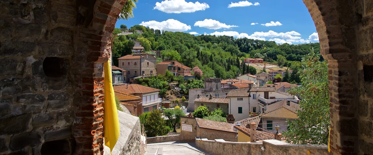 Deruta featuring a small town or village
