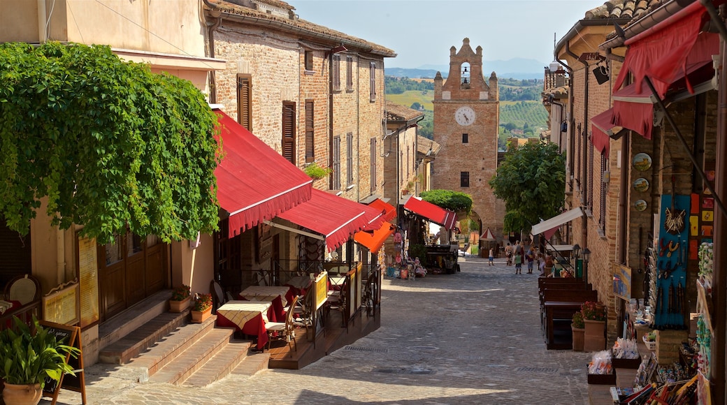 Gradara que incluye elementos patrimoniales