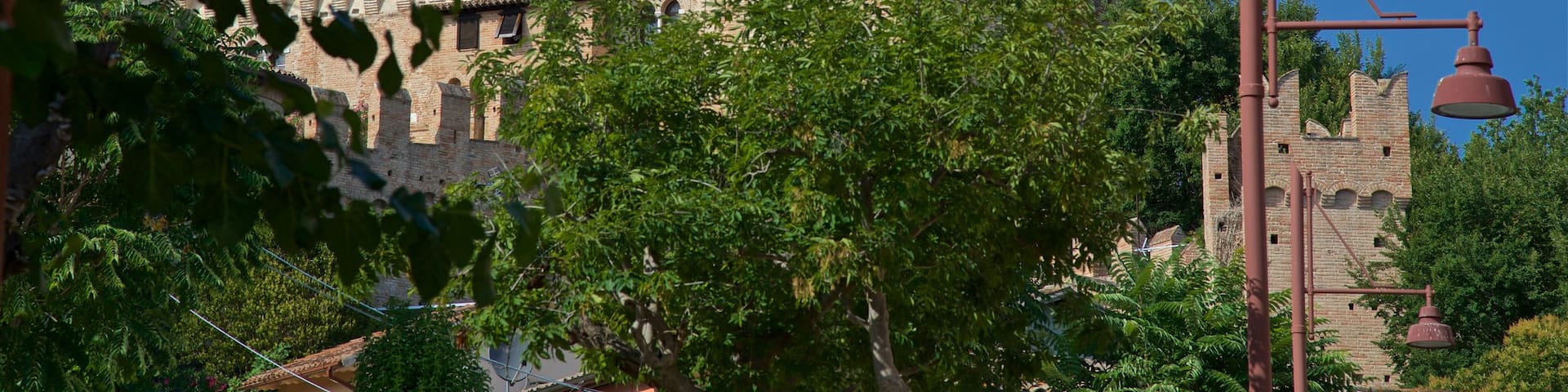 Gradara featuring château or palace and heritage architecture