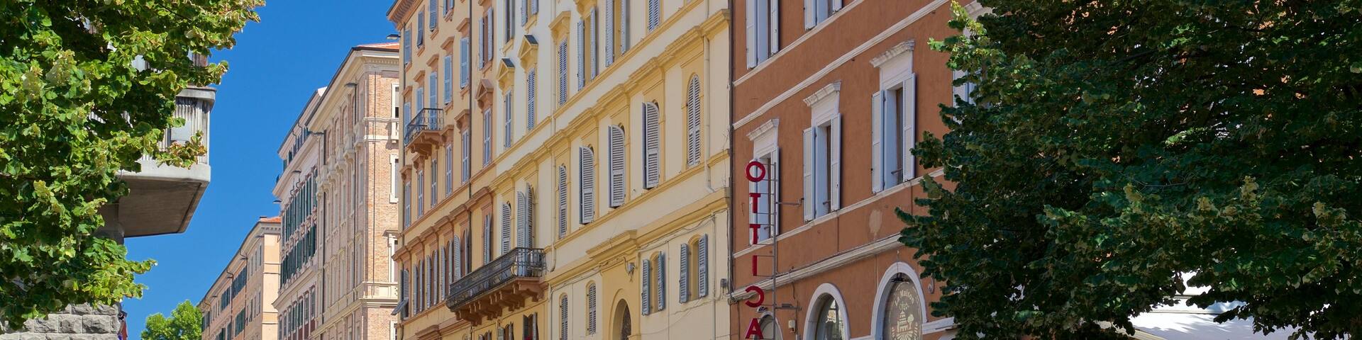Ancona which includes street scenes as well as a couple