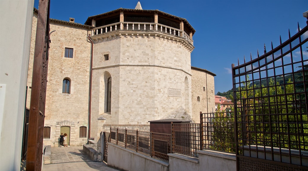 Forte Malatesta showing heritage architecture