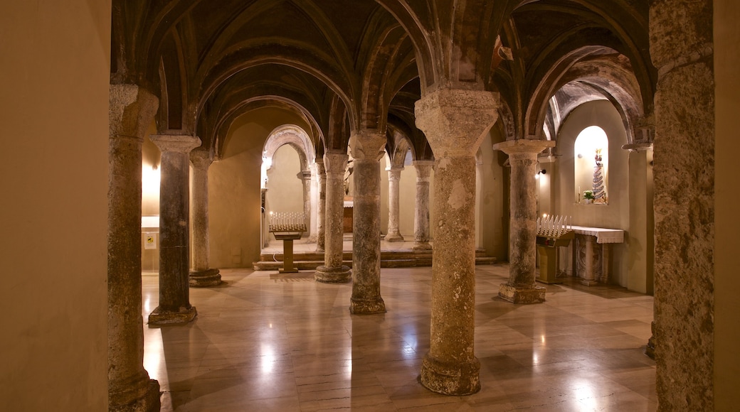 Cattedrale di Sant\'Emidio showing interior views and heritage elements