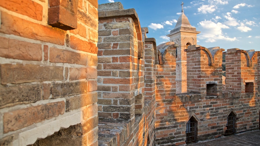 Tower of Gualtieri featuring heritage elements