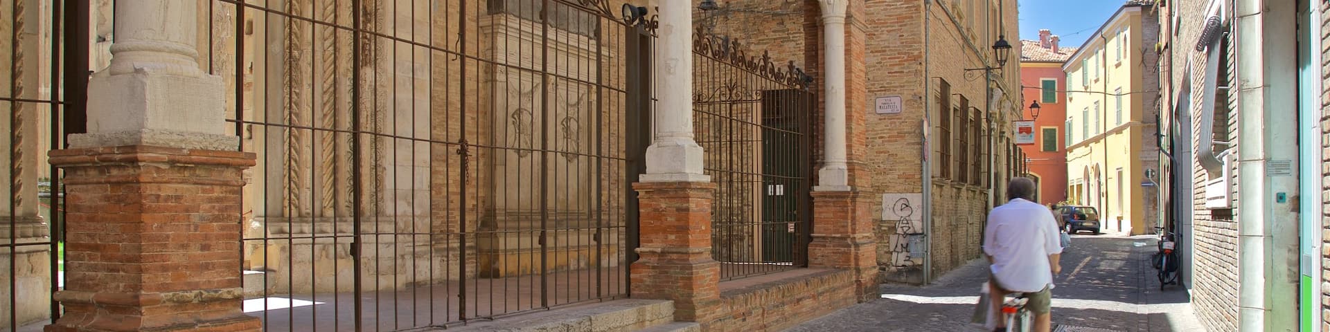 Chiesa San Francesco which includes cycling as well as an individual male