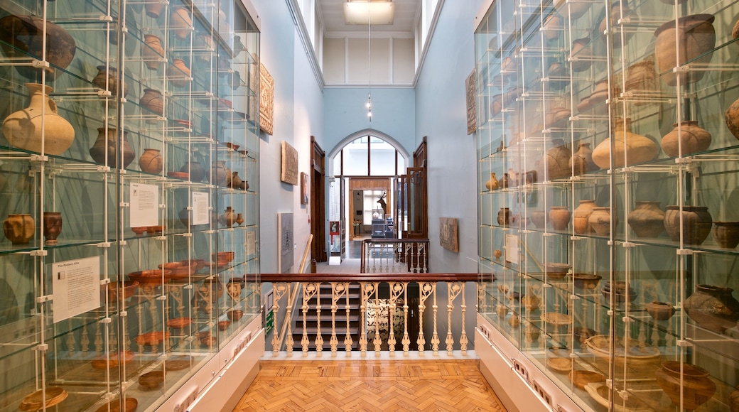 Reading Museum and Town Hall featuring interior views