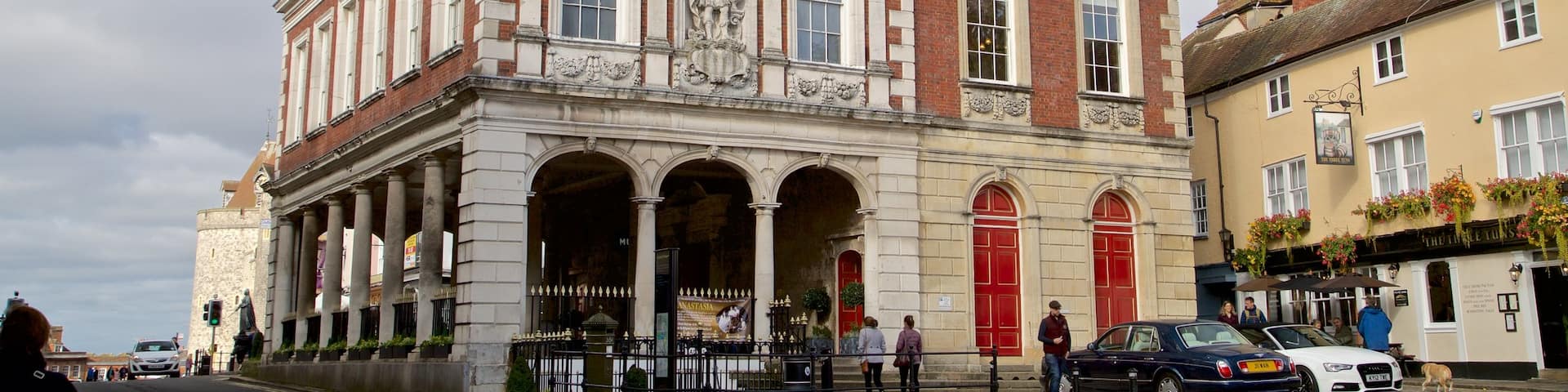 Windsor Guildhall featuring heritage elements