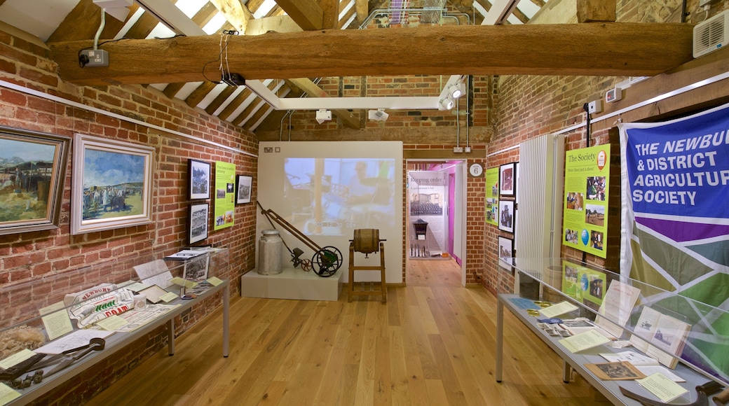 West Berkshire Museum which includes interior views