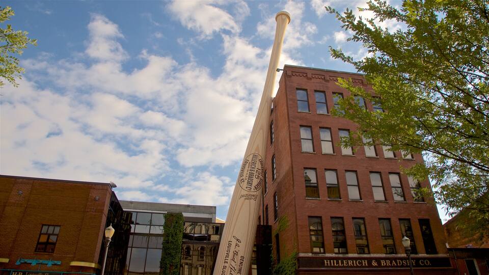 พิพิธภัณฑ์ Louisville Slugger เนื้อเรื่องที่ ศิลปะกลางแจ้ง