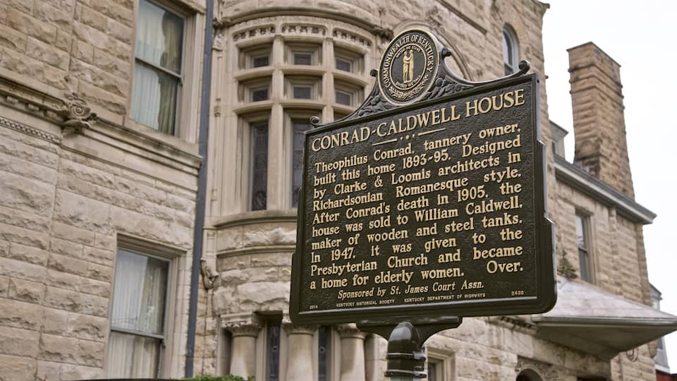 Conrad Caldwell House inclusief bewegwijzering en historisch erfgoed