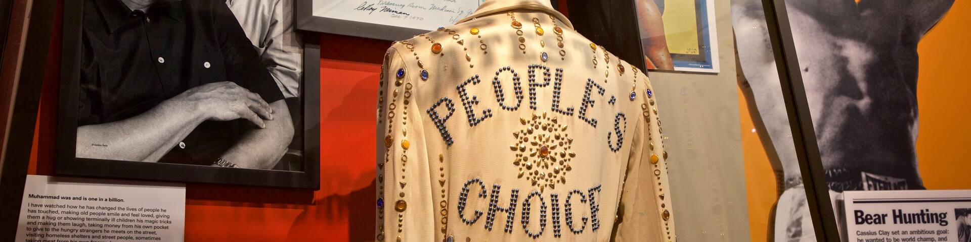 Muhammad Ali Center featuring heritage elements