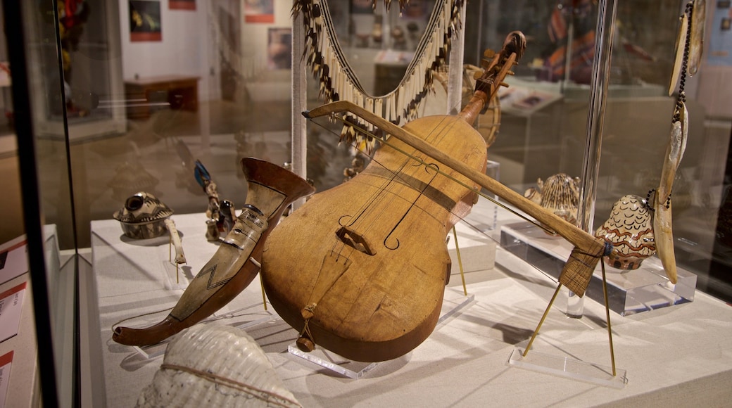 Spurlock Museum showing heritage elements and interior views