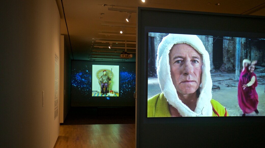 Krannert Art Museum showing interior views