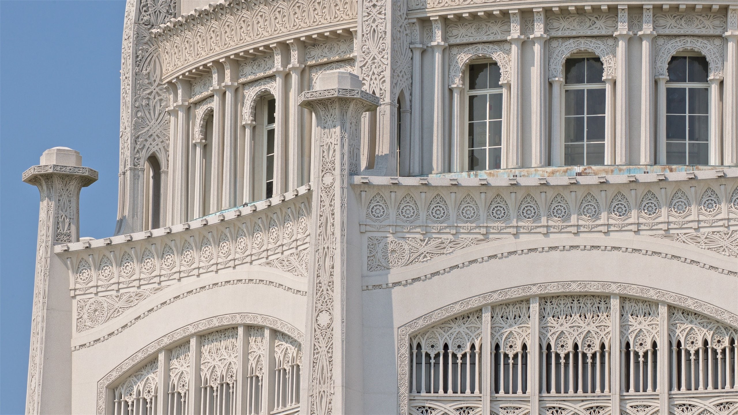 Baha\'i House of Worship which includes heritage elements