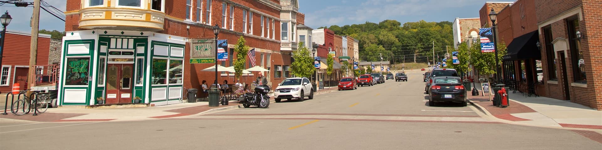 Utica which includes a small town or village