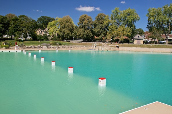 Centennial Beach which includes a pool