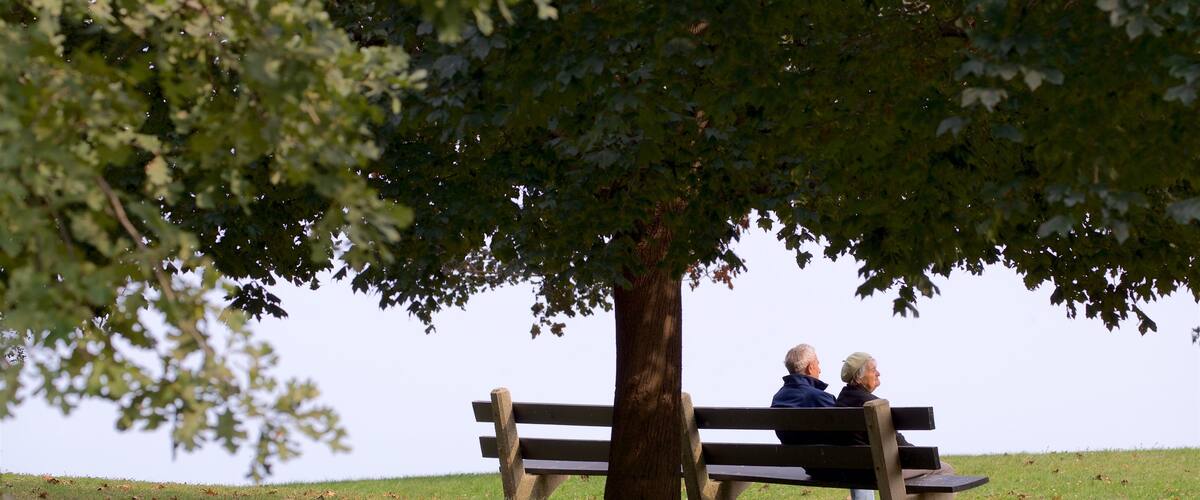 Kathy Osterman Beach which includes a park as well as a couple