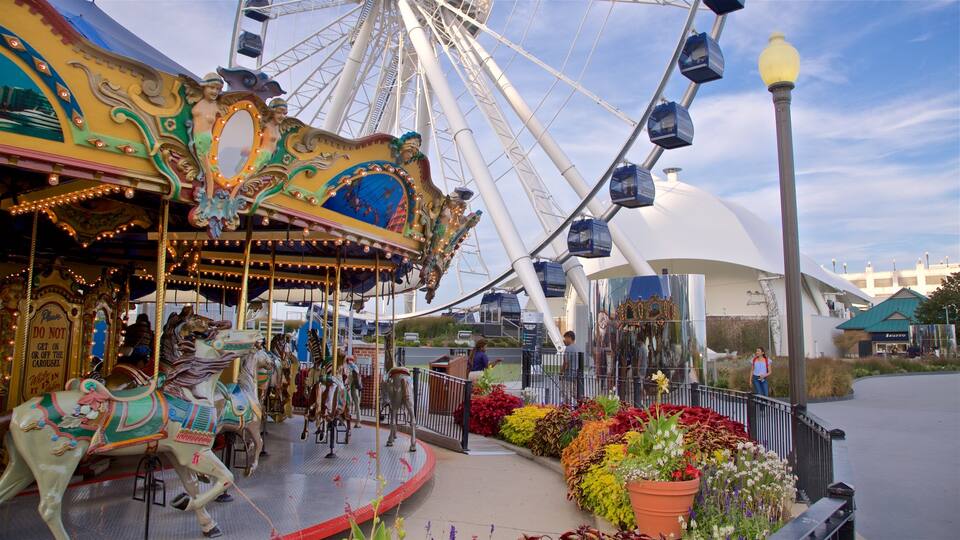 Navy Pier og byder på forlystelser