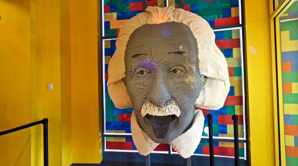 Legoland Discovery Center which includes art and interior views