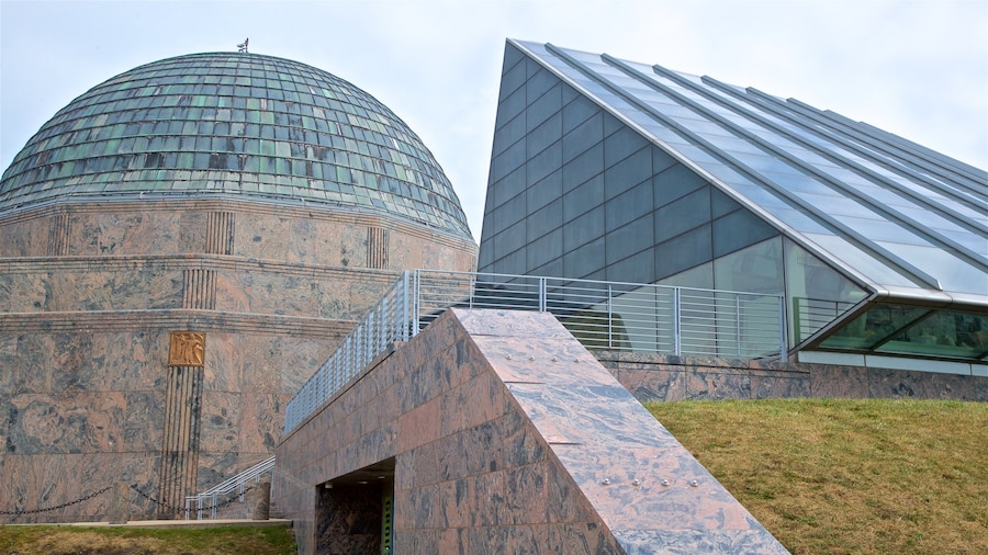 Adler Planetarium and Astronomy Museum presenterar modern arkitektur
