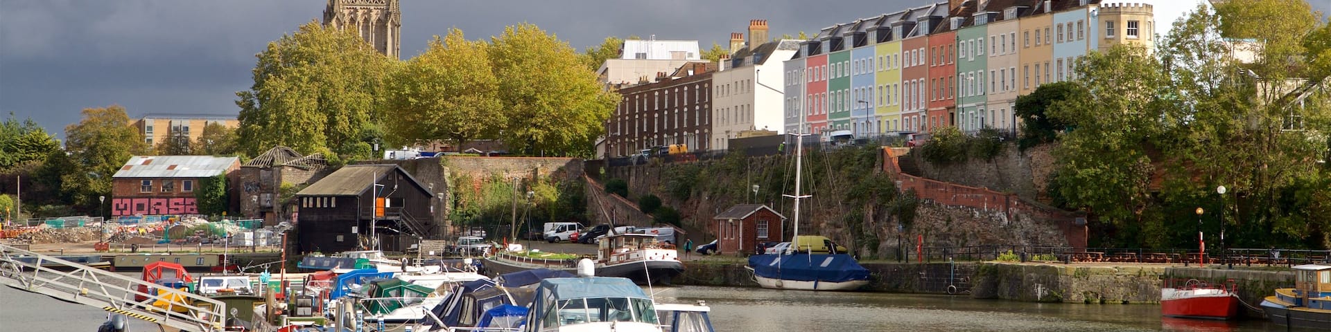Port flottant de Bristol, Bristol, Angleterre, Royaume-Uni