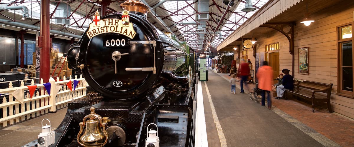 Museum of the Great Western Railway which includes railway items and heritage elements