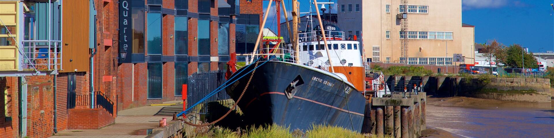 Arctic Corsair which includes a river or creek