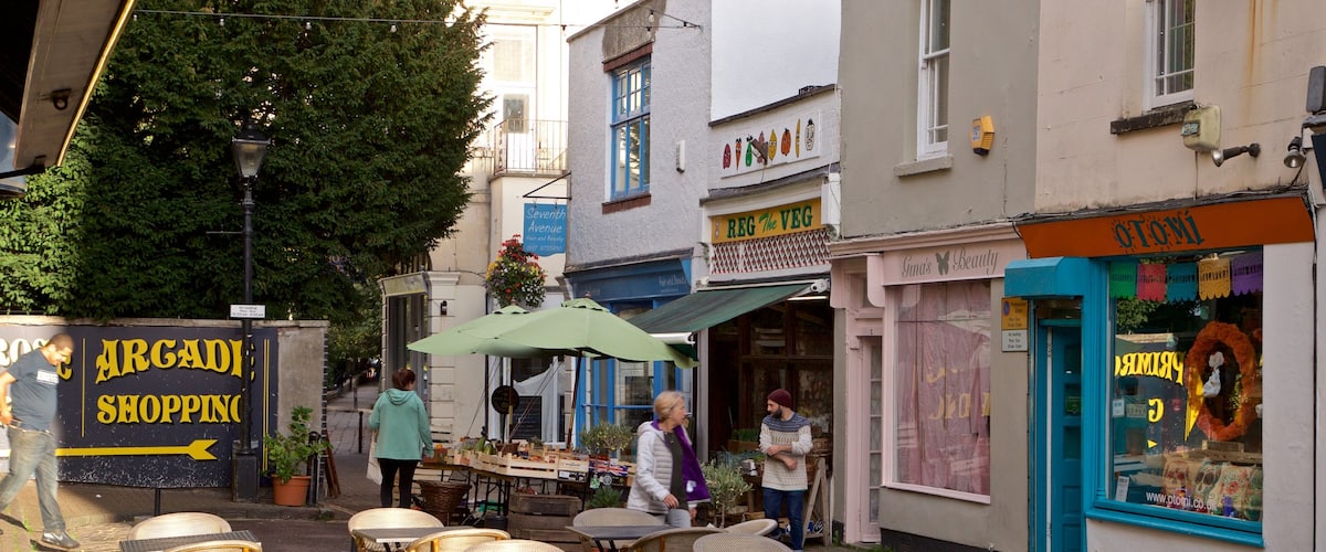 Clifton which includes street scenes as well as a couple
