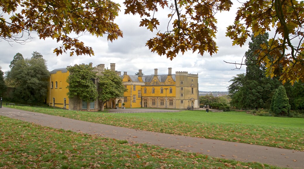 Ashton Court Mansion which includes a house, heritage elements and a park