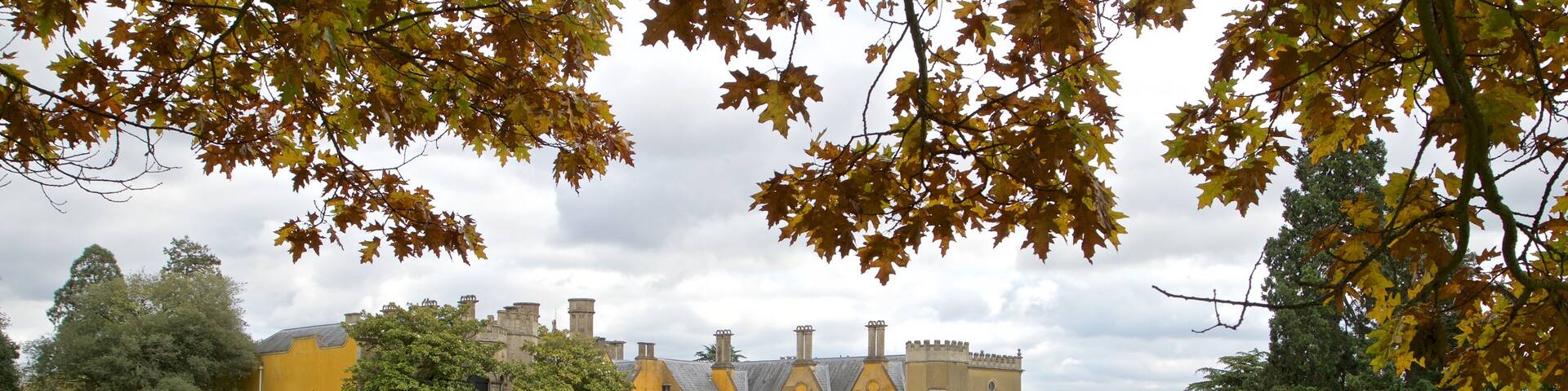 Ashton Court Mansion which includes a house, heritage elements and a park