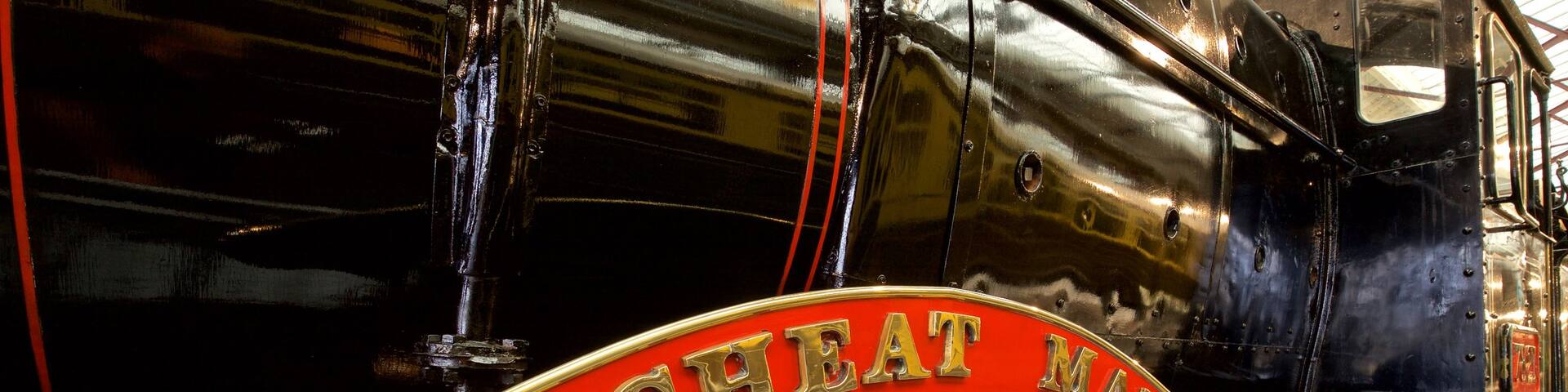 Museum of the Great Western Railway showing signage and heritage elements