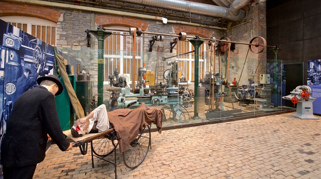 Museum of the Great Western Railway showing interior views
