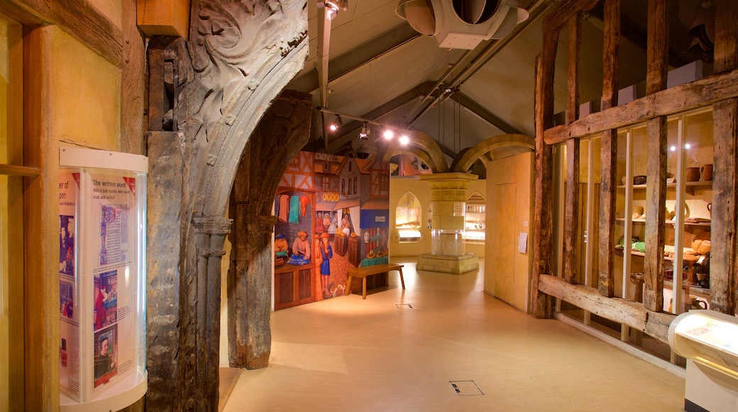 Hull and East Riding Museum featuring interior views