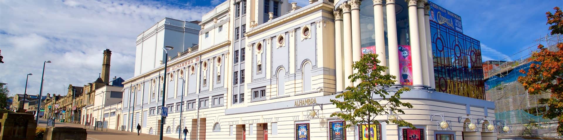 Alhambra Theatre featuring heritage elements
