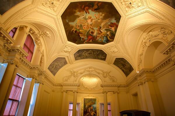 Cusworth Hall which includes heritage elements, art and interior views