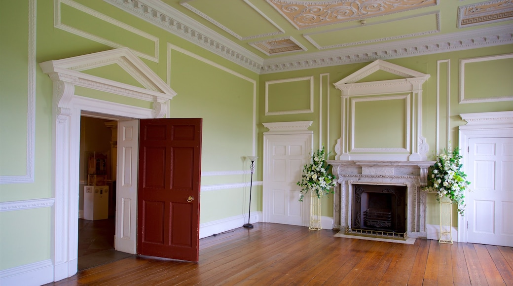 Cusworth Hall showing a house and interior views