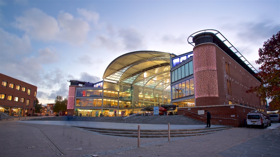 The Forum mostrando arquitectura moderna