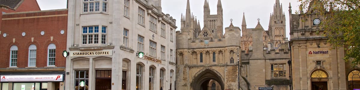 Peterborough mit einem Geschichtliches
