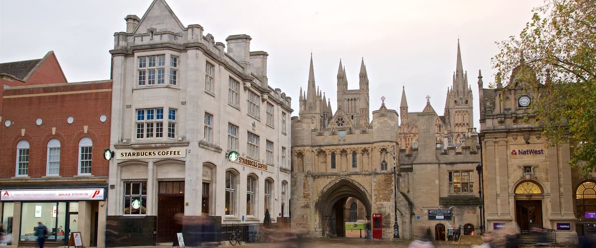 Peterborough showing heritage elements