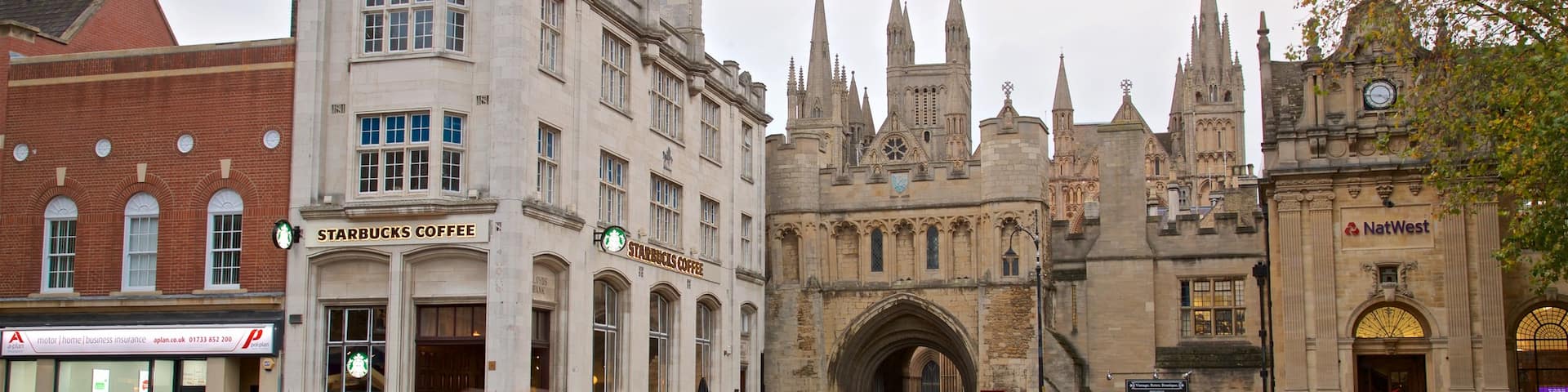 Peterborough mit einem Geschichtliches
