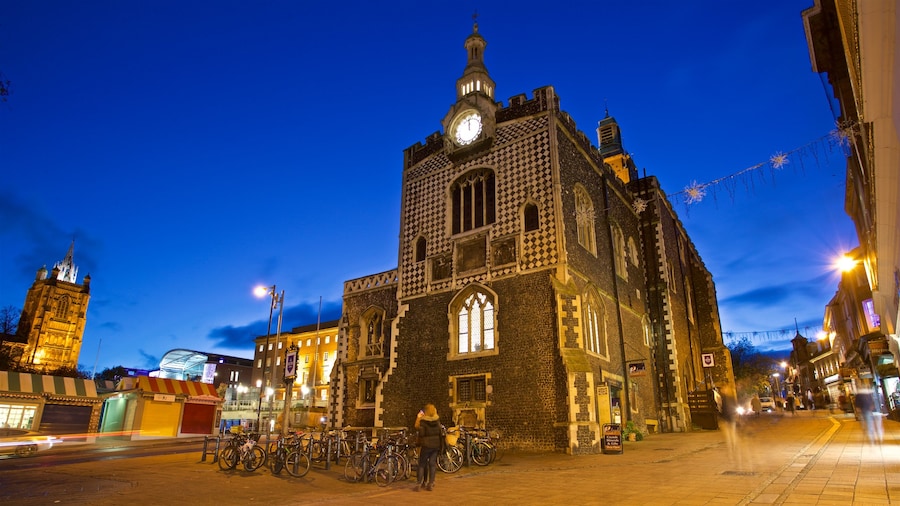 Norwich Guildhall inclusief historisch erfgoed en nachtleven