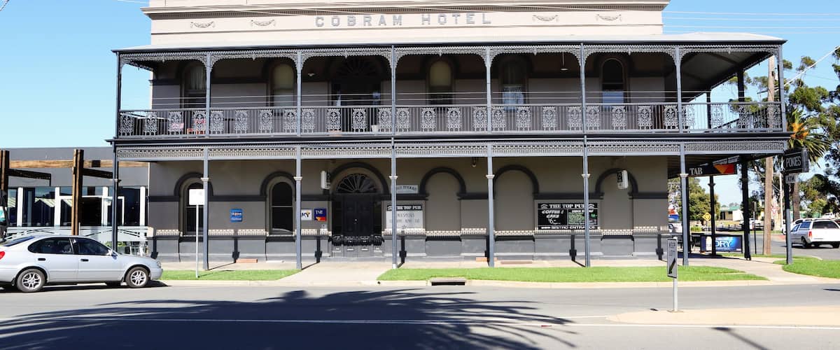 Cobram featuring heritage elements