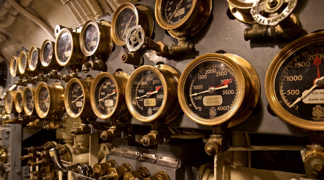 USS Silversides featuring interior views