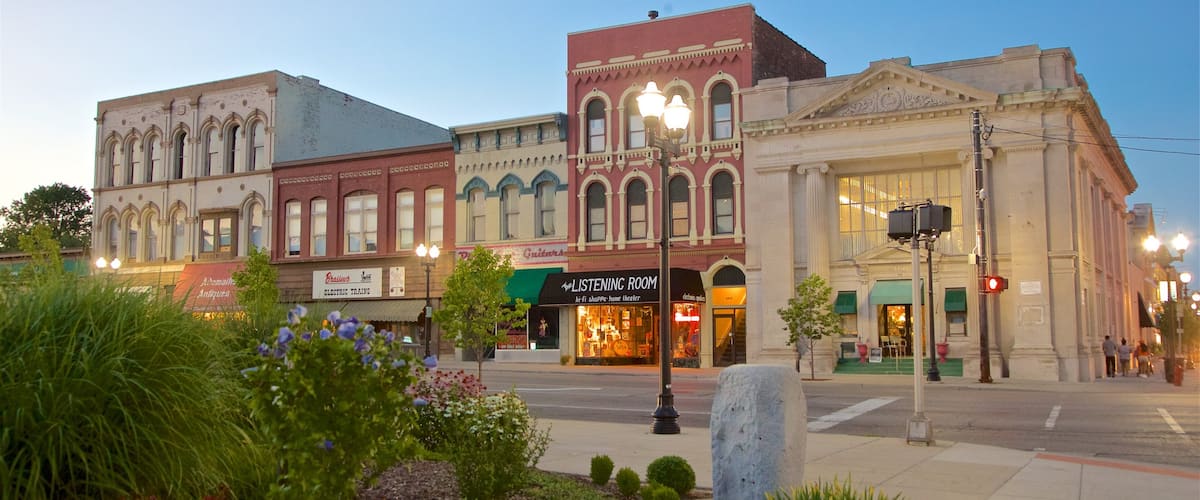 Saginaw which includes flowers and a garden