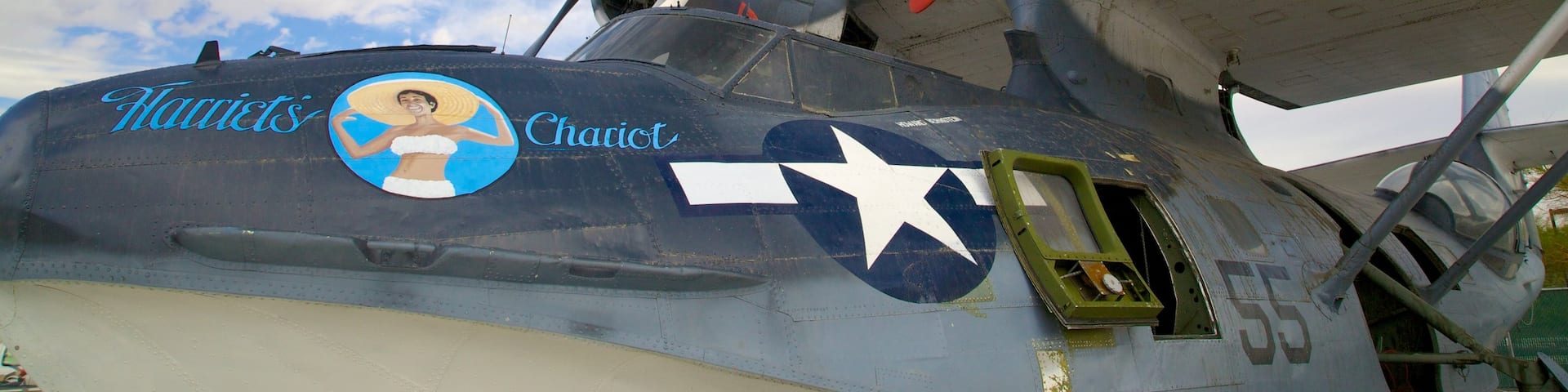 Palm Springs Air Museum showing aircraft
