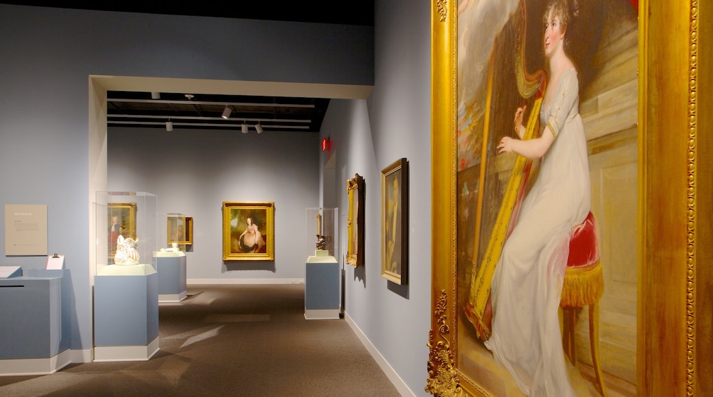 Mint Museum Randolph showing interior views