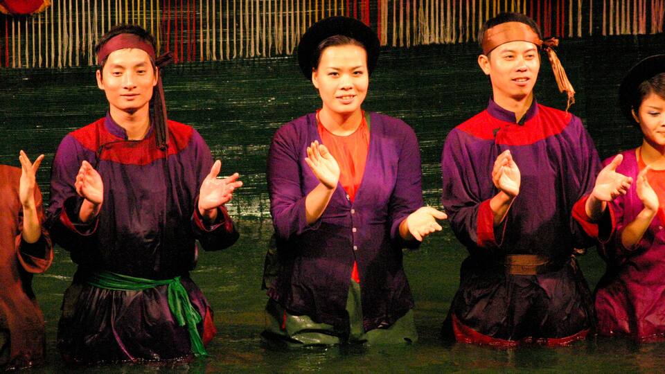 Hanoi as well as a small group of people