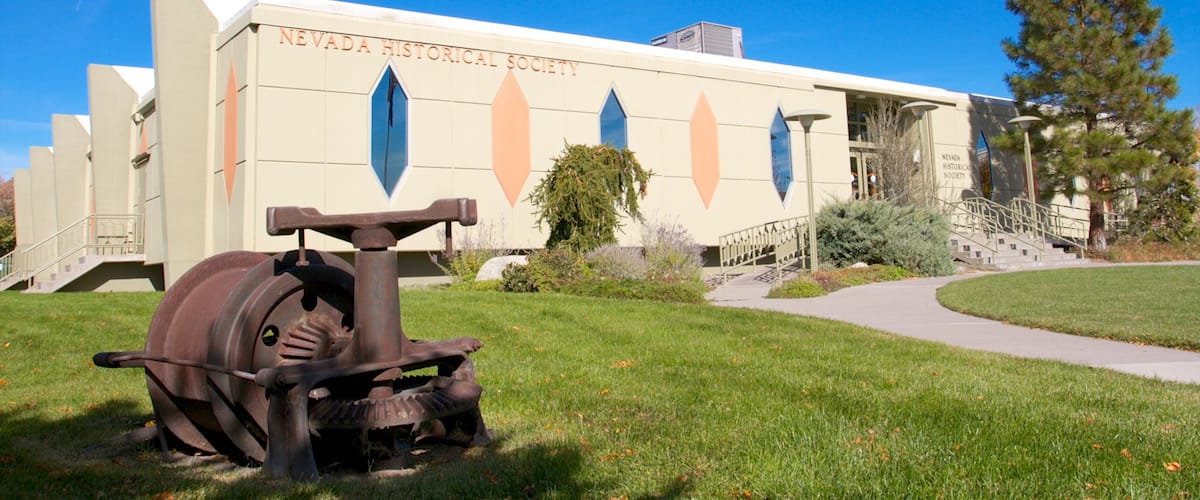 Nevada Historical Society mettant en vedette un parc