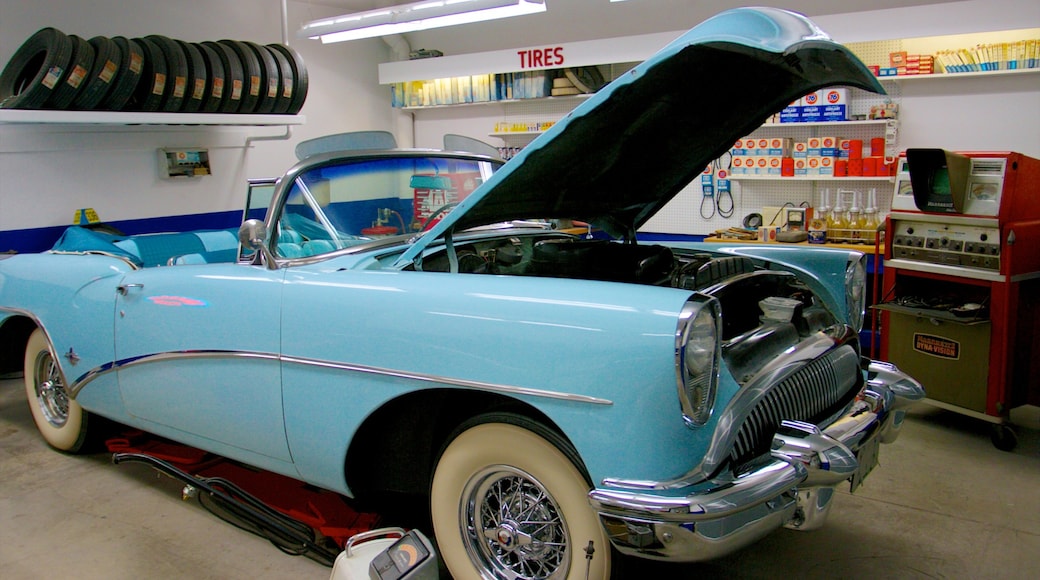 National Automobile Museum showing interior views